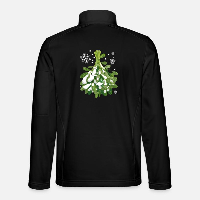 Mistelzweig - Unisex Softshelljacke - Schwarz