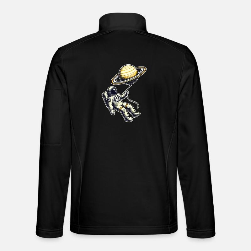 Flotter avec Saturne – Conception d’un ballon astronaute Veste en tissu softshell Unisexe