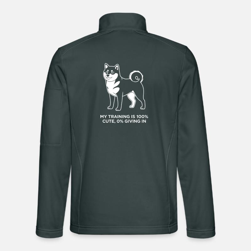 Mes entraînements sont 100 % doux, 0 % cèdent Veste en tissu softshell Unisexe