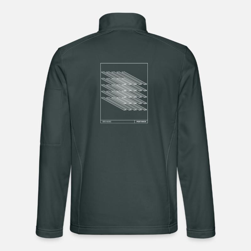 Post-Rock-Poster-Geschenk Unisex Softshelljacke
