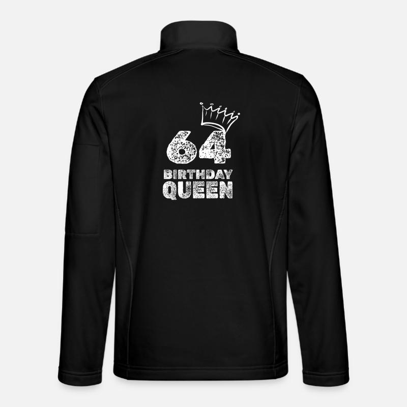 64 - Unisex Softshelljacke - Schwarz