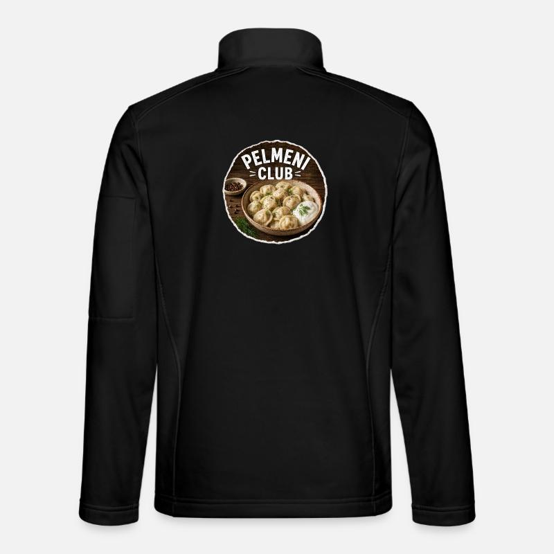 Pelmeni Club - Unisex Softshell Jacket - black