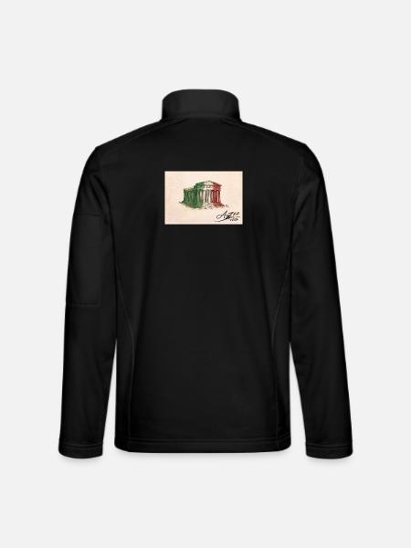 Azzo - Veste en tissu softshell Unisexe - noir