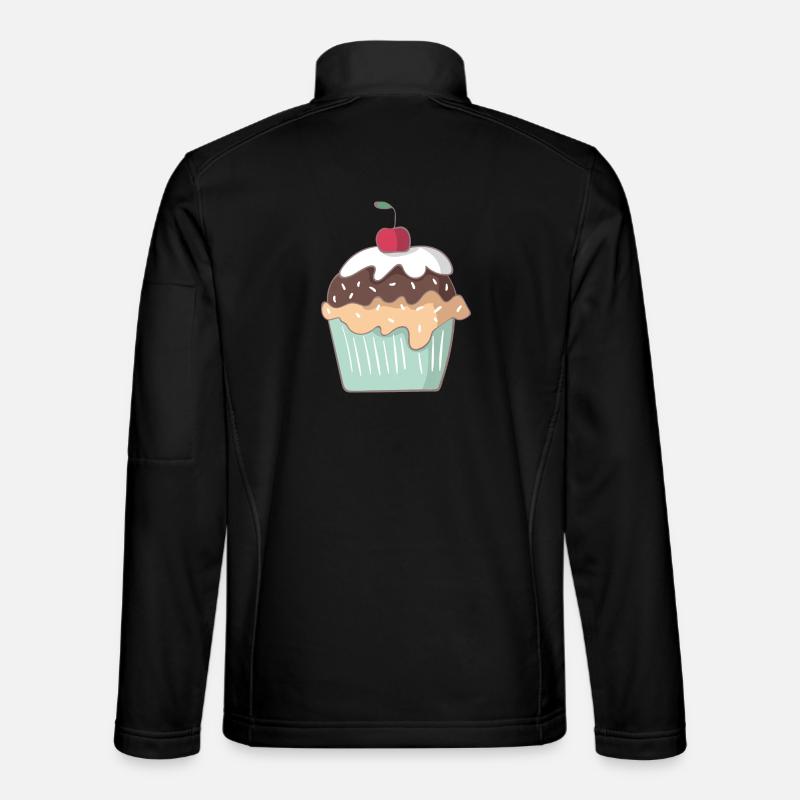 Cupcake - Veste en tissu softshell Unisexe - noir
