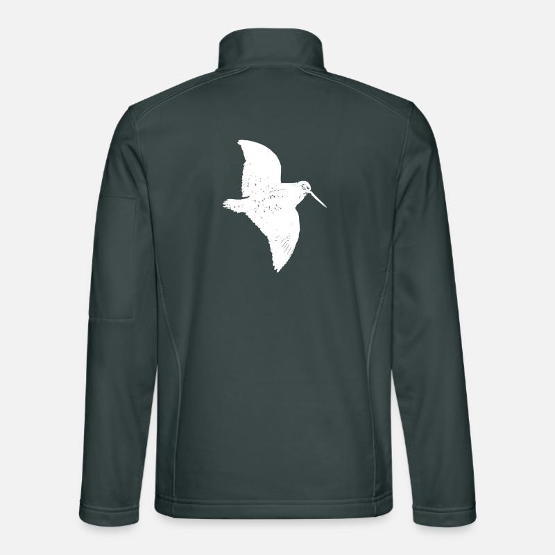 BECASSE Veste en tissu softshell Unisexe