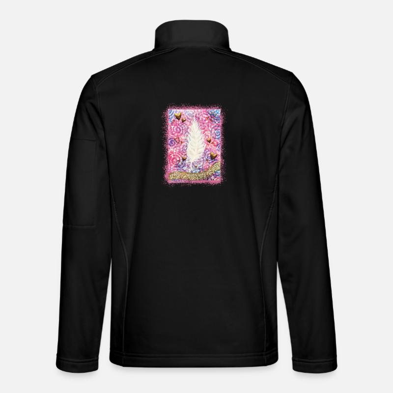 Love Angel Feather Security - Sonja Ariel Unisex Softshell Jacket