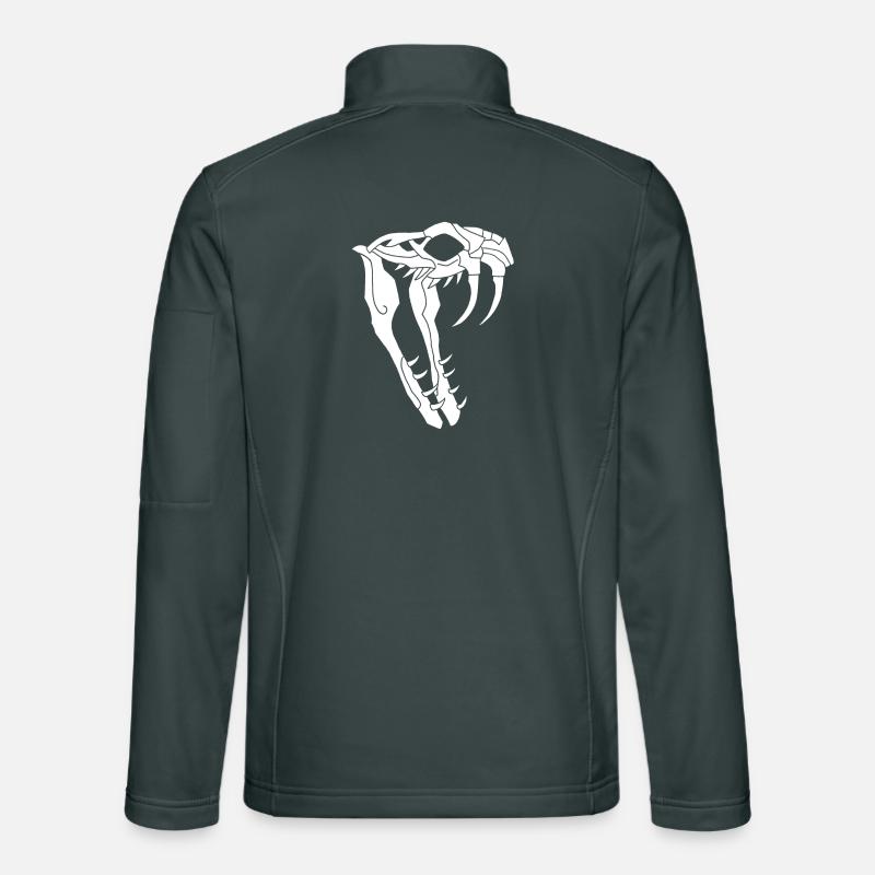Snake Skull Unisex Softshell Jacket