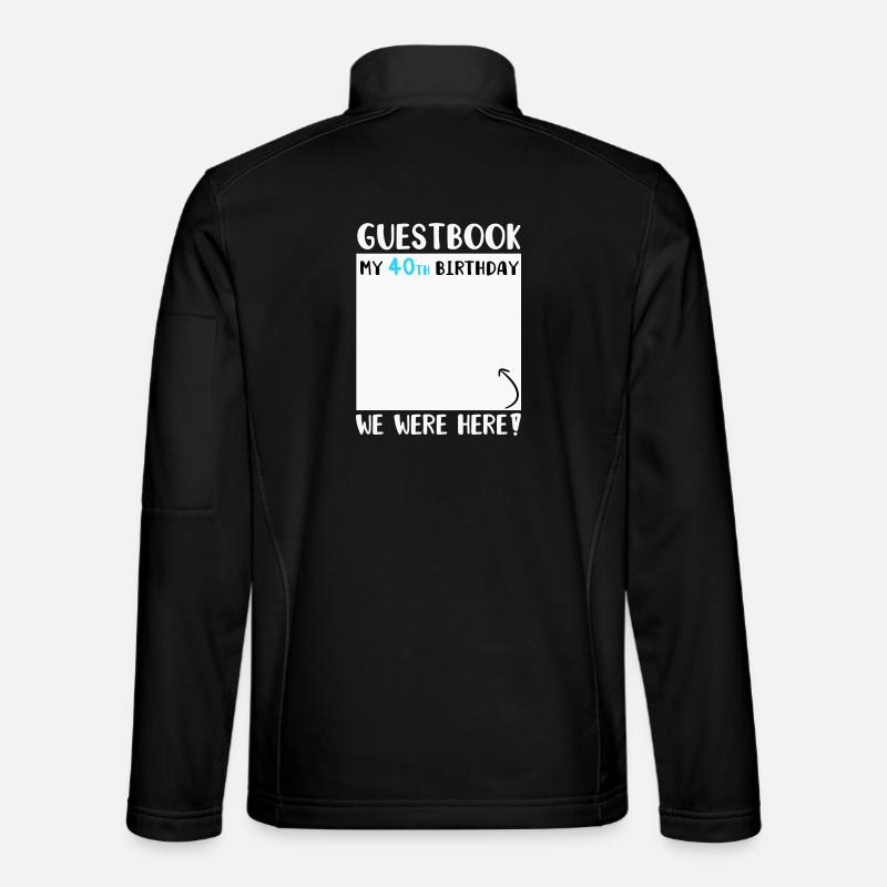 40th Birthday Unisex Softshell Jacket