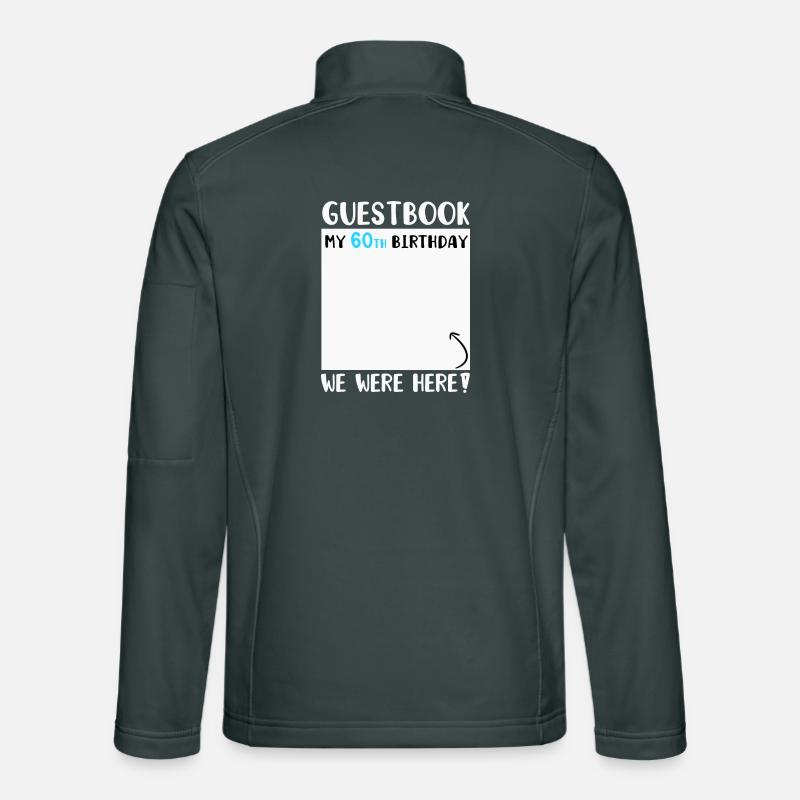 60e anniversaire Veste en tissu softshell Unisexe