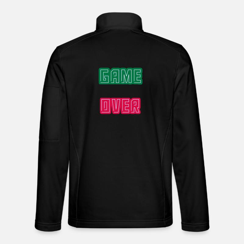 Game Over, Abschluss Level Freigeschaltet - Unisex Softshelljacke - Schwarz