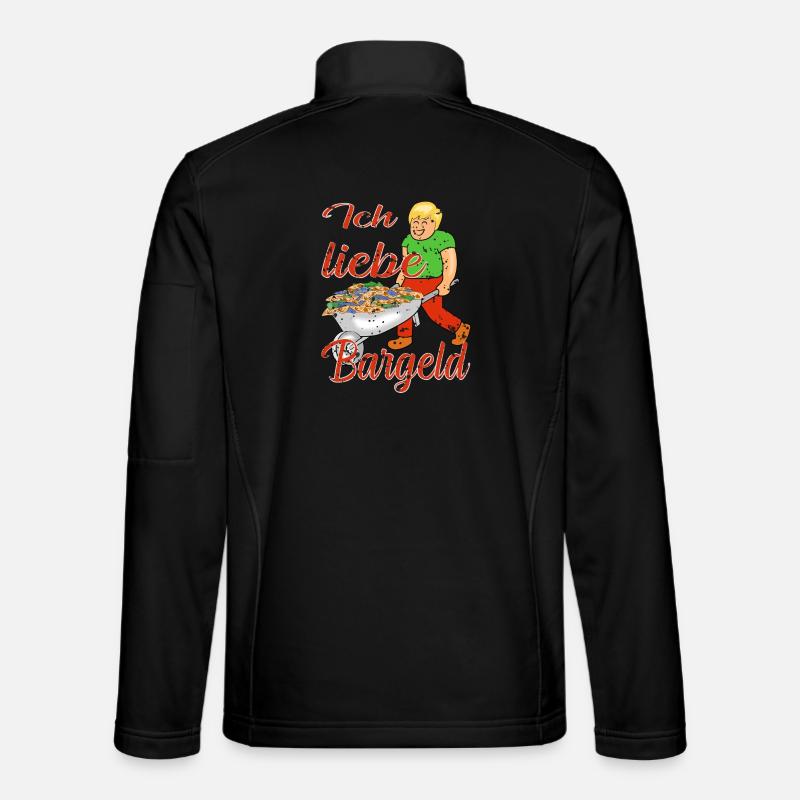 Bargeld Geld Unisex Softshelljacke