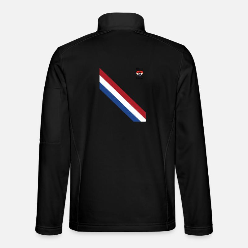 Great Dutch victory - Unisex Softshell Jacket - black