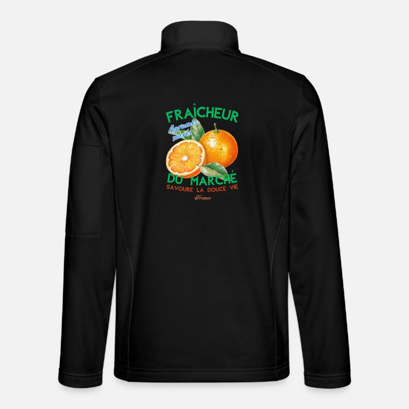 Fraicheur du marché - Veste en tissu softshell Unisexe - noir