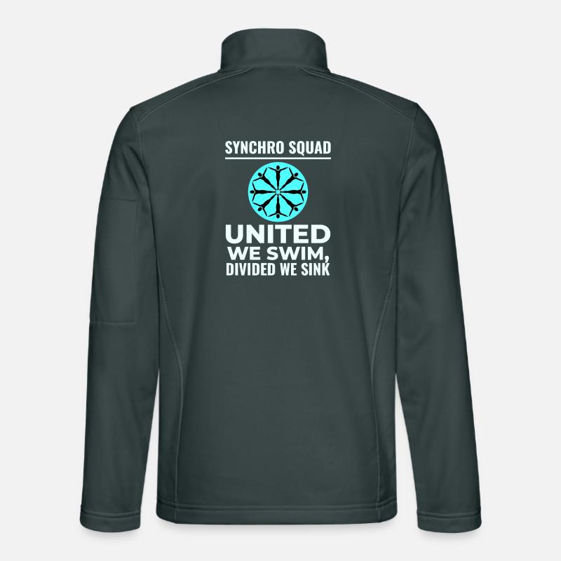 United We Swim Divided We Sink Synchro Squad Veste en tissu softshell Unisexe