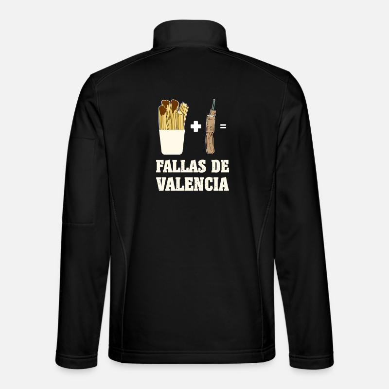 Fallas Pyro Chorrus - Unisex Softshelljacke - Schwarz