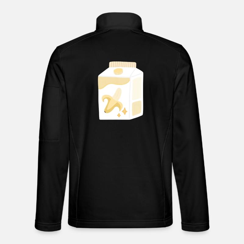 Bananenmilch Karton Unisex Softshelljacke
