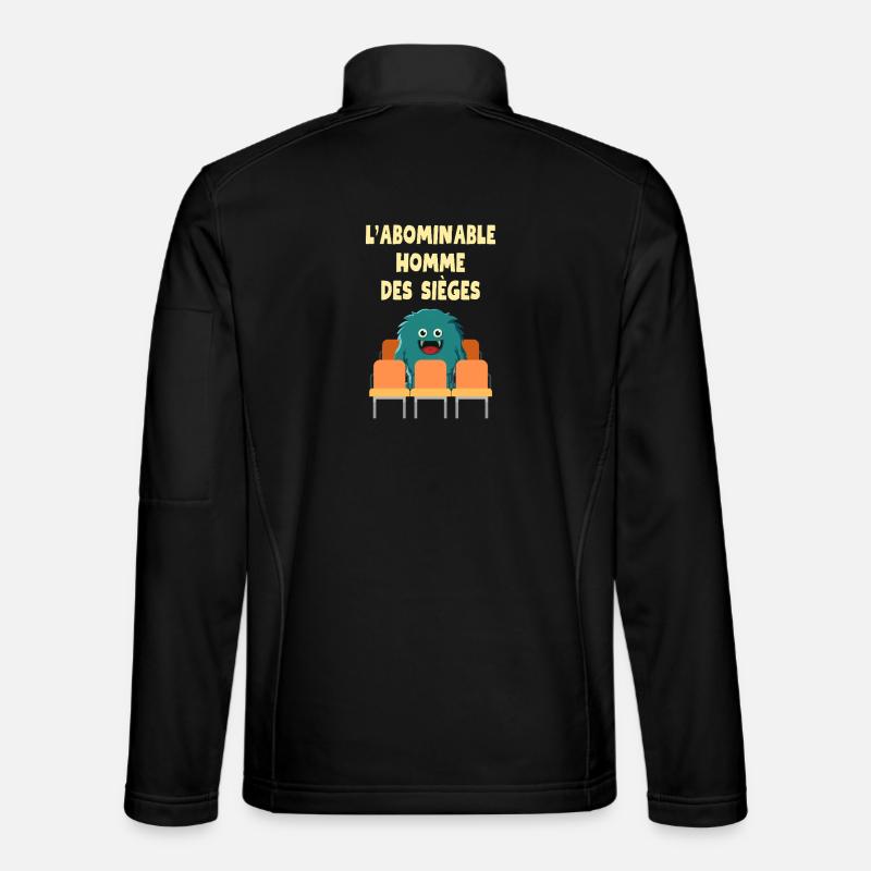 Der abscheuliche Mann der Belagerungen - Unisex Softshelljacke - Schwarz