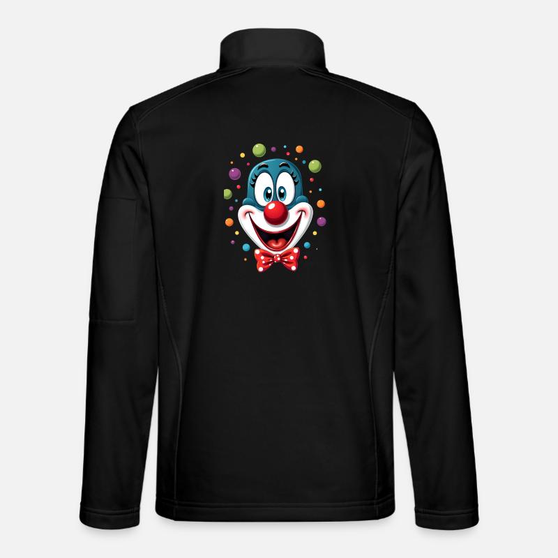 Carnival Clown Costume Carnival Carnival - Unisex Softshell Jacket - black