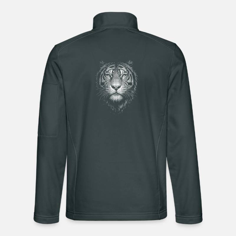 Tigre Veste en tissu softshell Unisexe