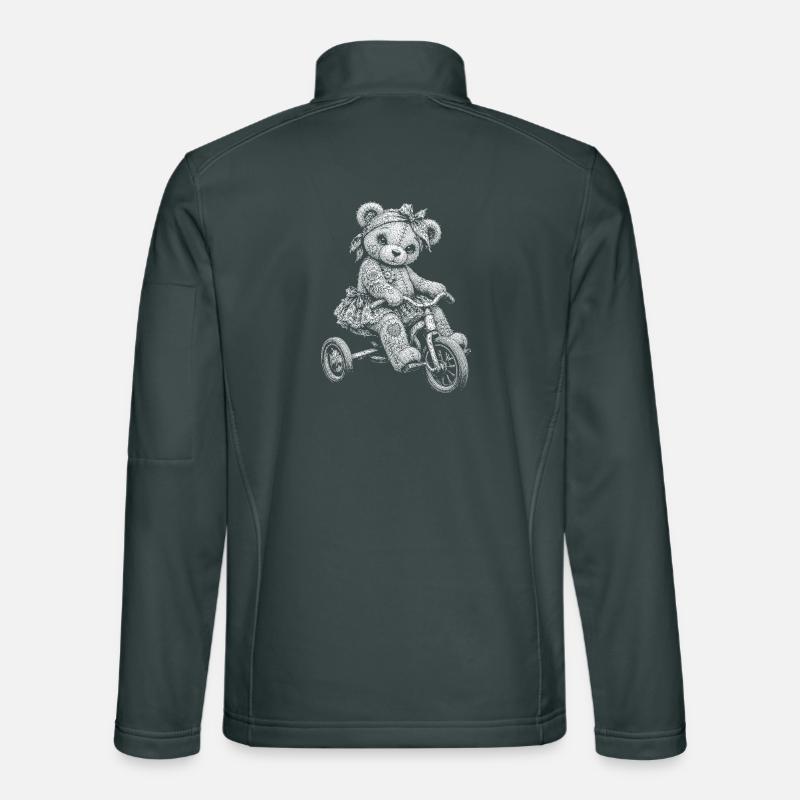Teddy bear Unisex Softshell Jacket