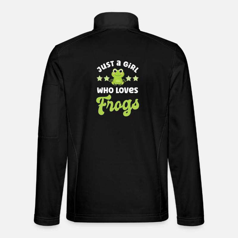 Frog Frogs - Unisex Softshell Jacket - black