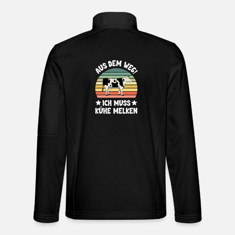 Kuh Kühe Unisex Softshelljacke