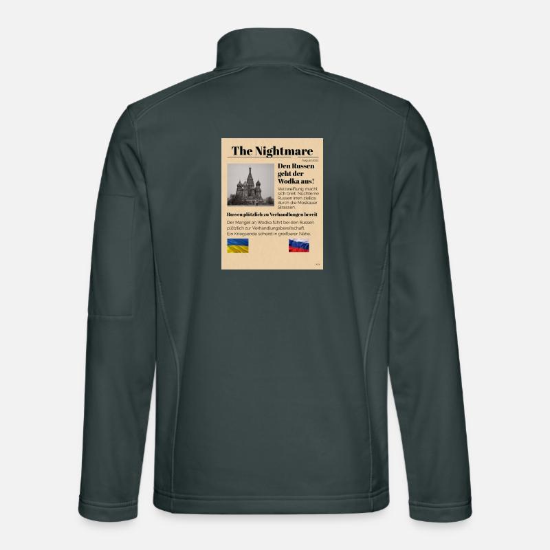Russisch-Moskauer Nostalgie Design Ironisch Unisex Softshelljacke