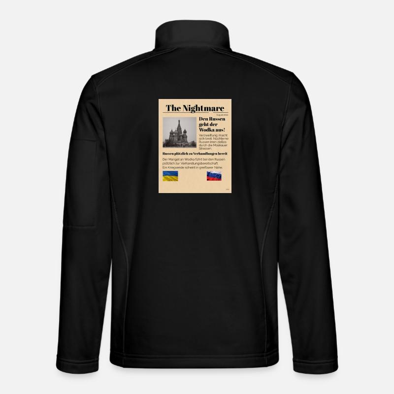 Russisch-Moskauer Nostalgie Design Ironisch Unisex Softshelljacke