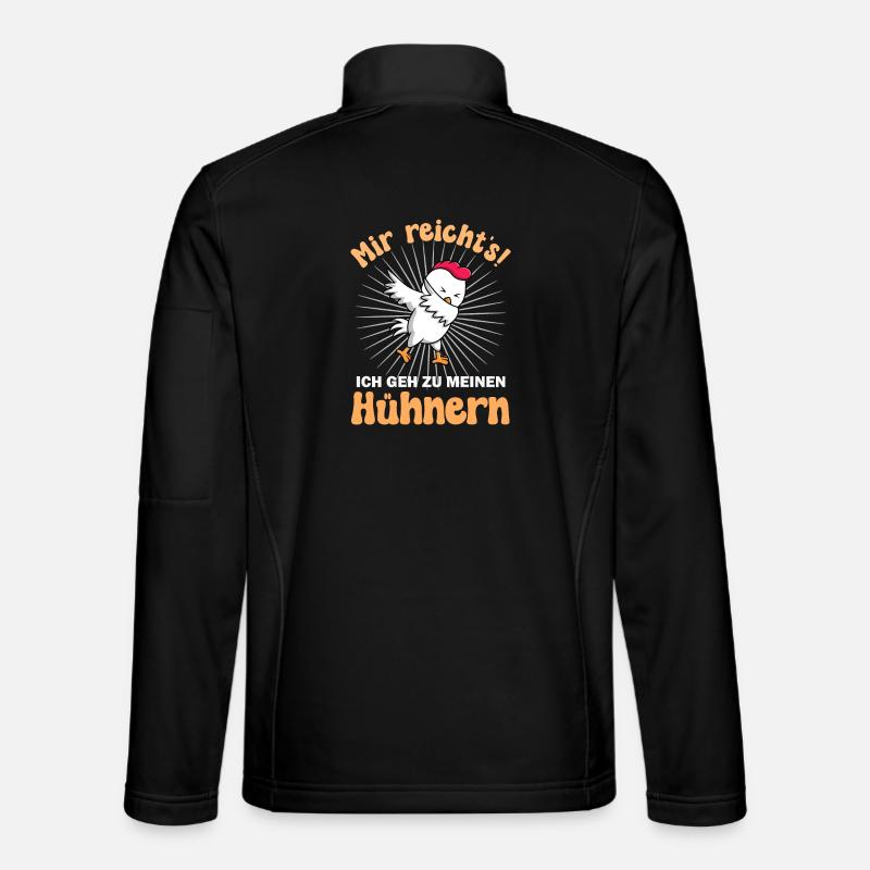 Huhn Hühner Unisex Softshelljacke
