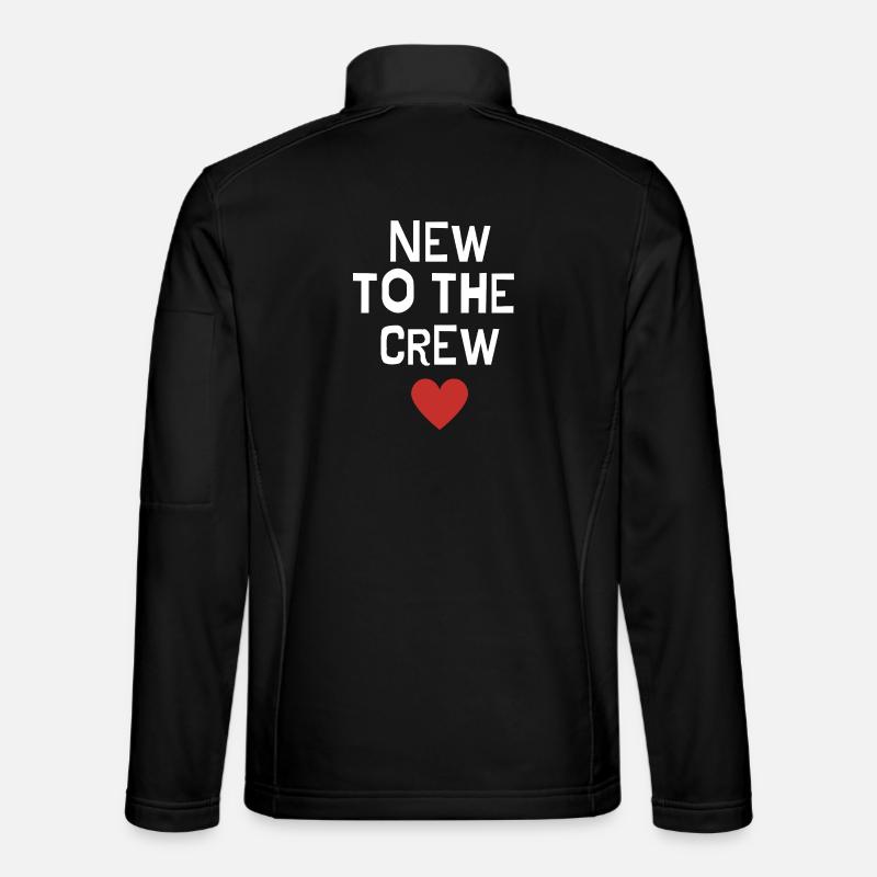 Nouveau dans l’équipage - Veste en tissu softshell Unisexe - noir