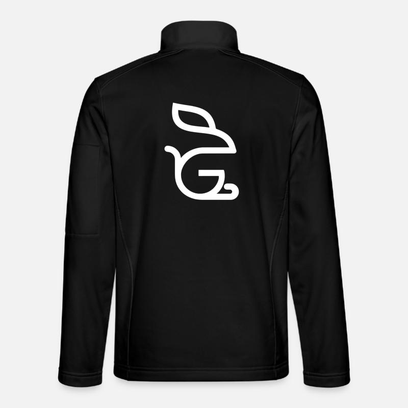 3000_Logo_Only - Unisex Softshelljacke - Schwarz