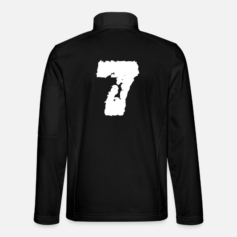 7 Number Seven - Unisex Softshell Jacket - black