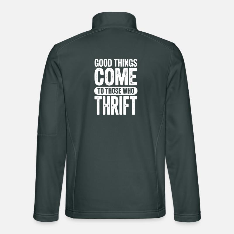 Good Things Come Thrift Tee Unisex Softshelljacke