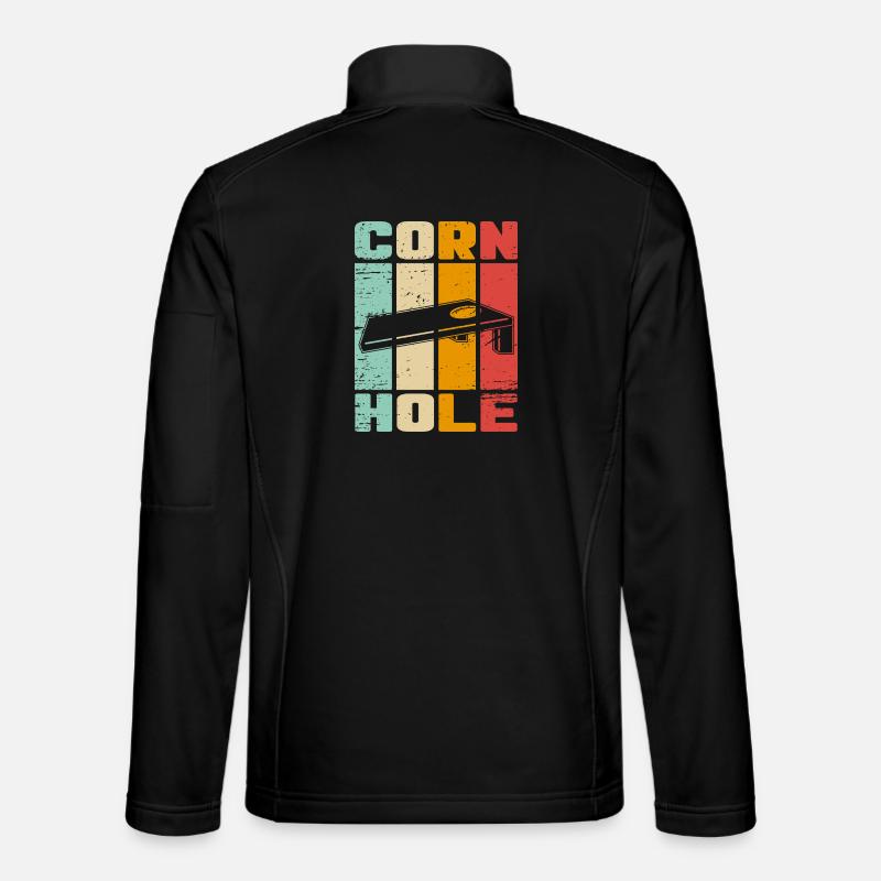 Cornhole - Unisex Softshell Jacket - black