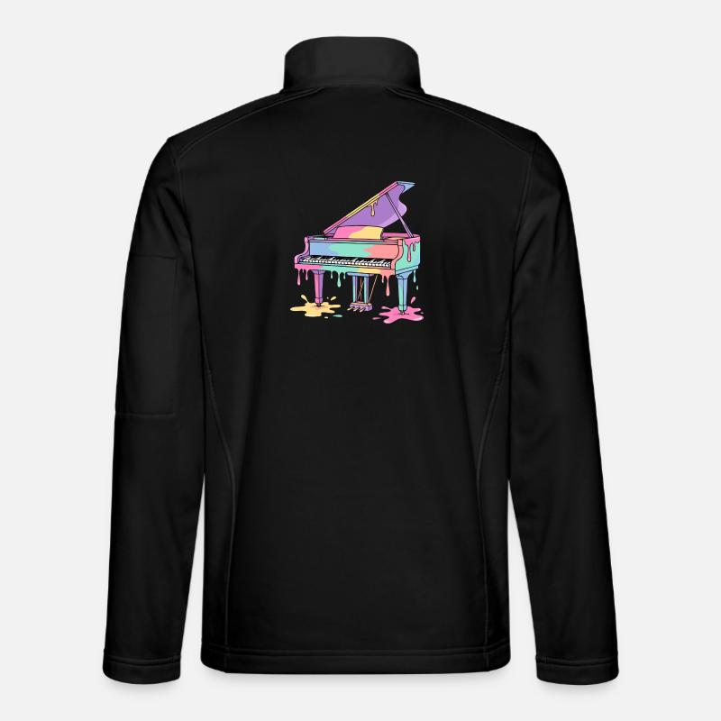 piano Unisex Softshell Jacket