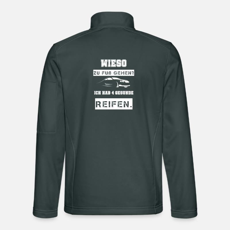 Auto Spruch cool Unisex Softshelljacke
