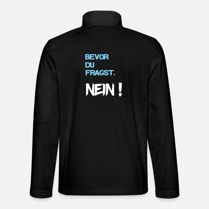 Cool saying - Unisex Softshell Jacket - black
