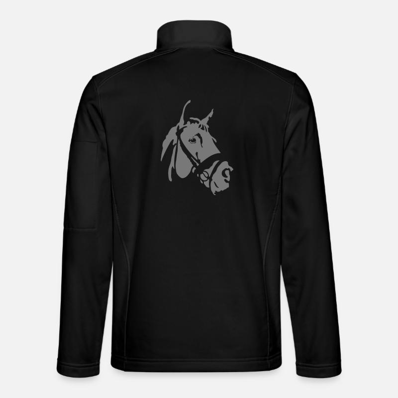 Pferd Unisex Softshelljacke