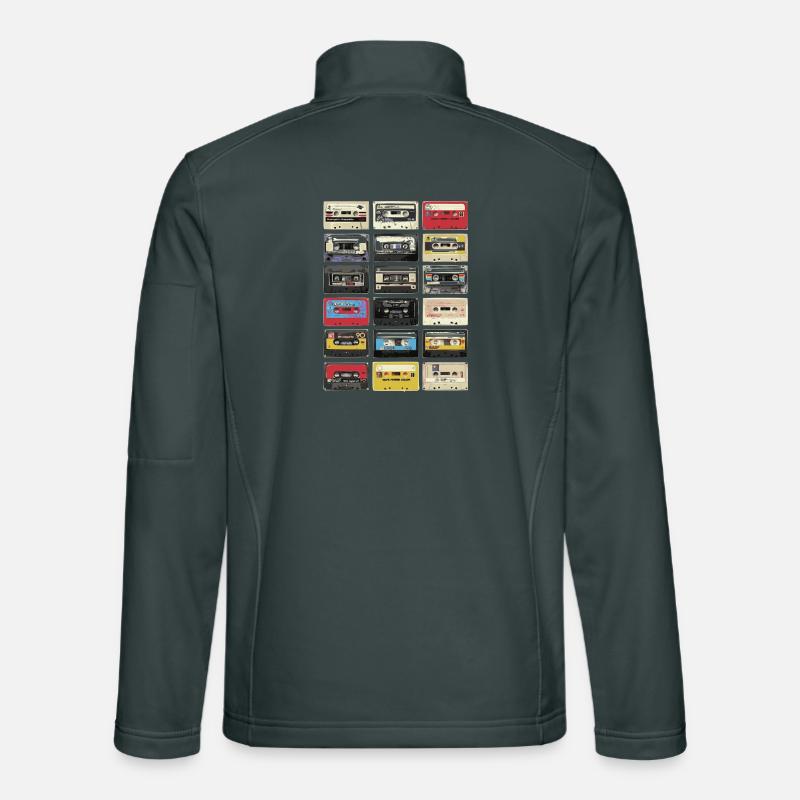 Retro cassettes Unisex Softshell Jacket