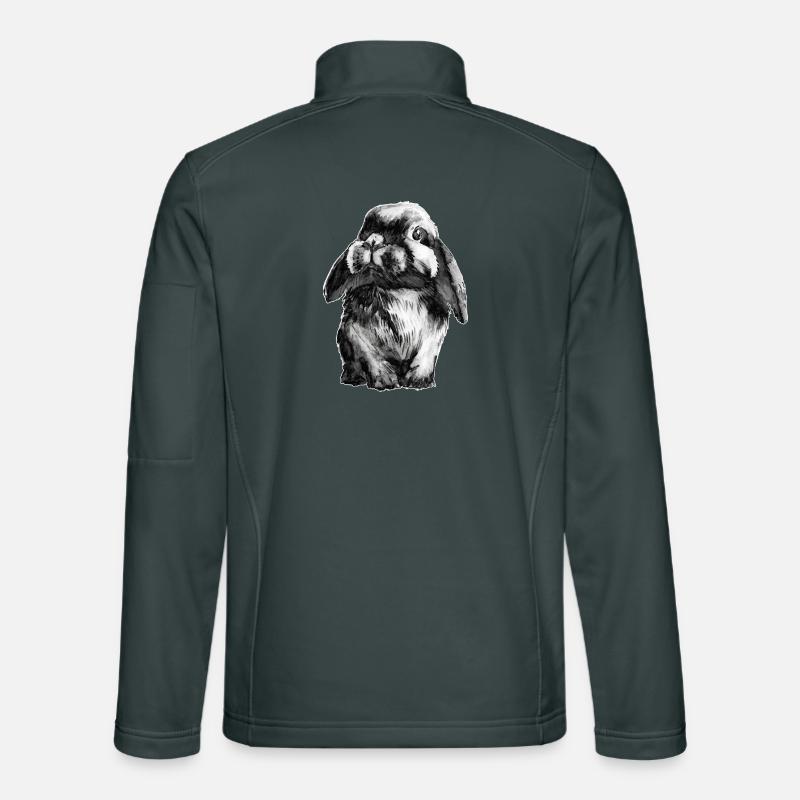 Lapin Lapin Veste en tissu softshell Unisexe