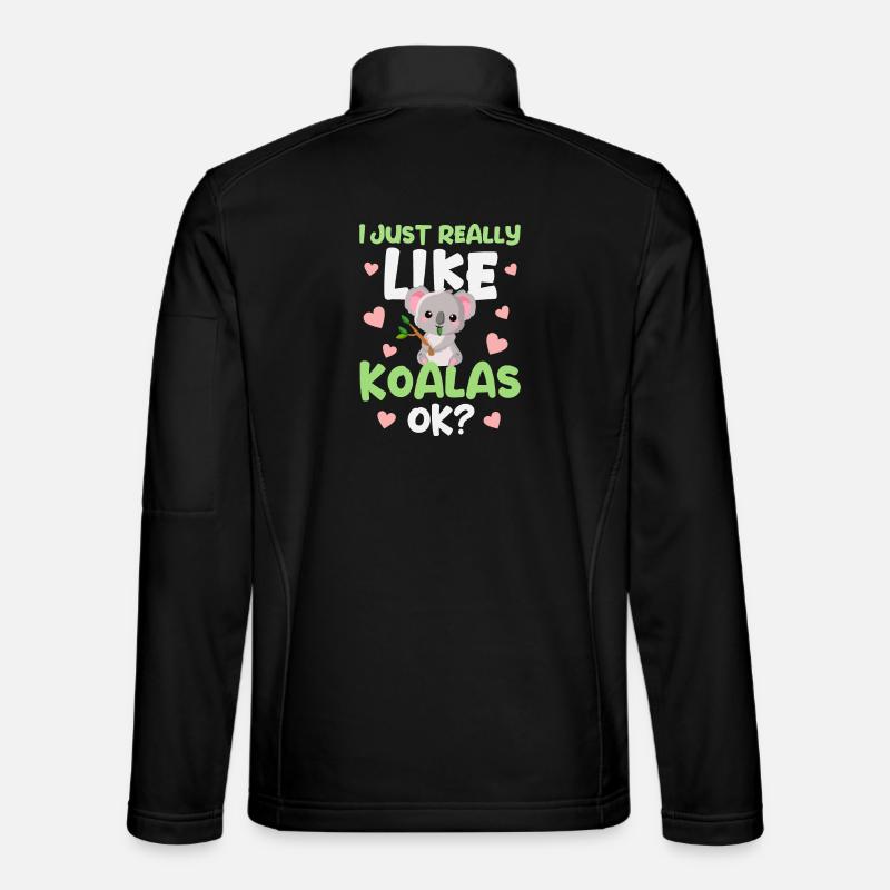 Koala Koala Ours Veste en tissu softshell Unisexe