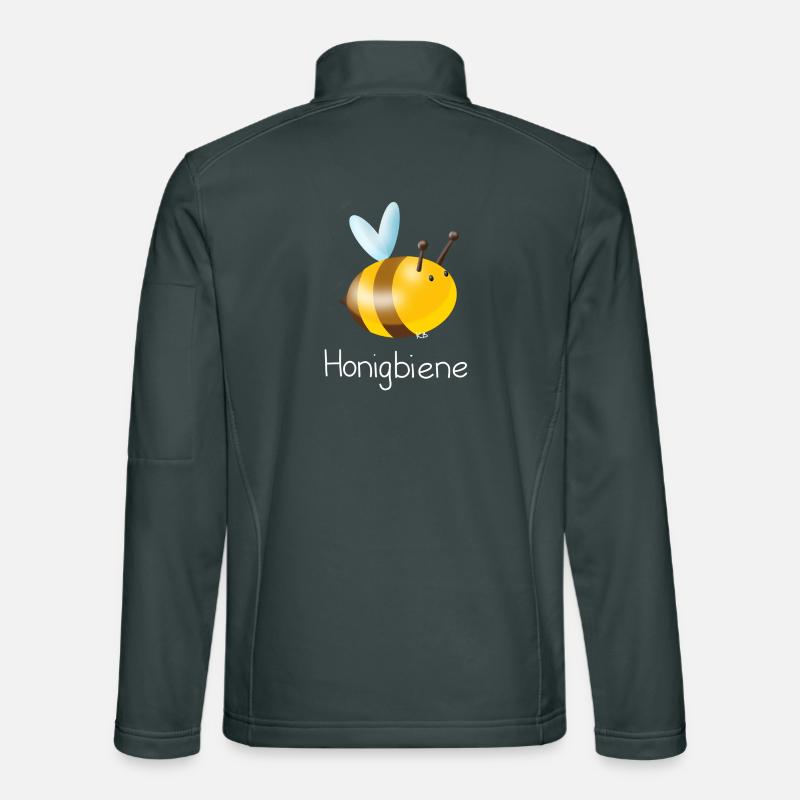 Honigbiene Unisex Softshelljacke