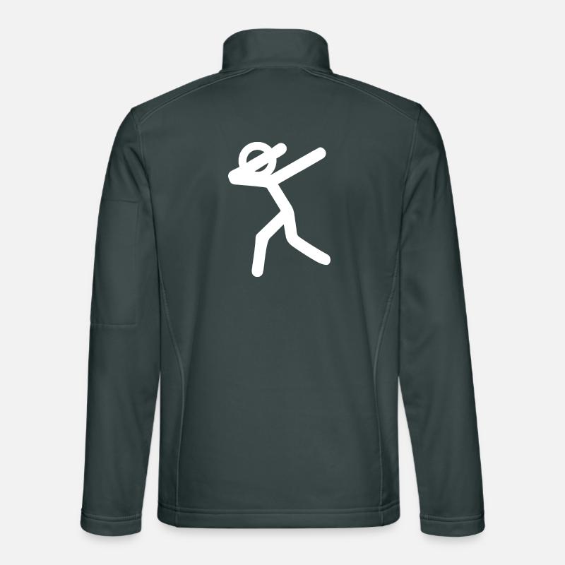 Dancing line in edge light Unisex Softshell Jacket