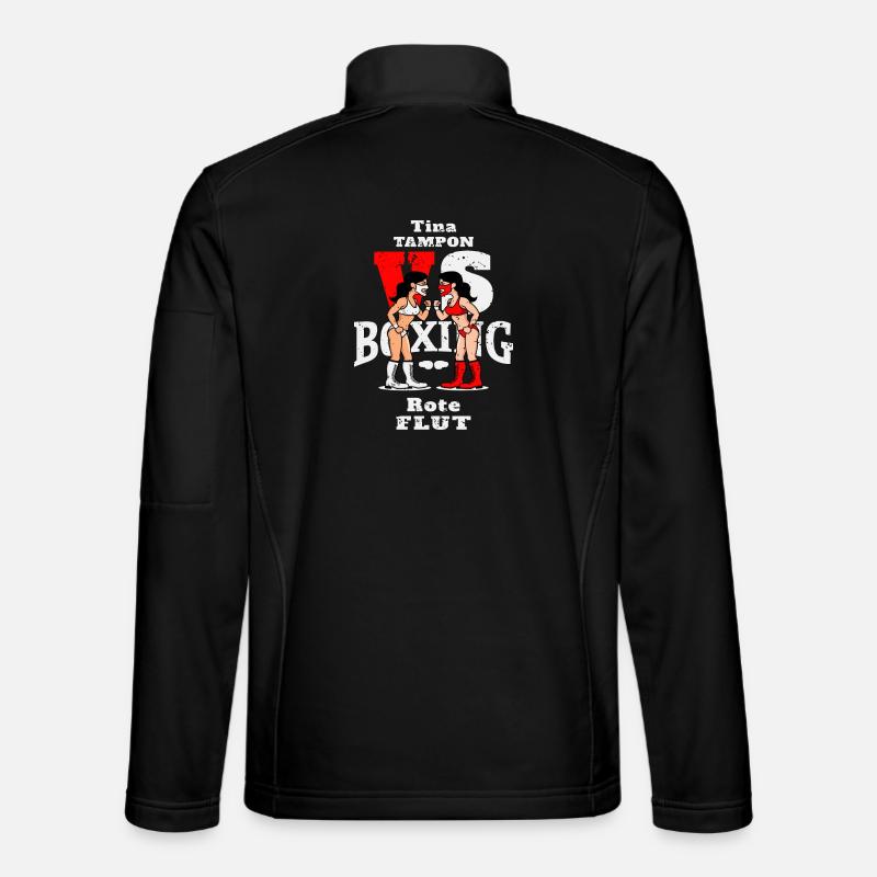 Frauenboxen - Unisex Softshelljacke - Schwarz