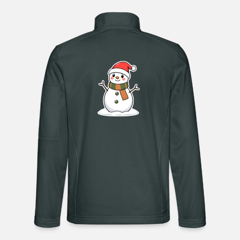 Snowman Unisex Softshell Jacket