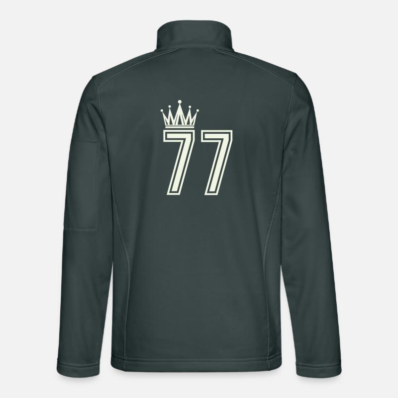 Royal 77 Digits Unisex Softshell Jacket