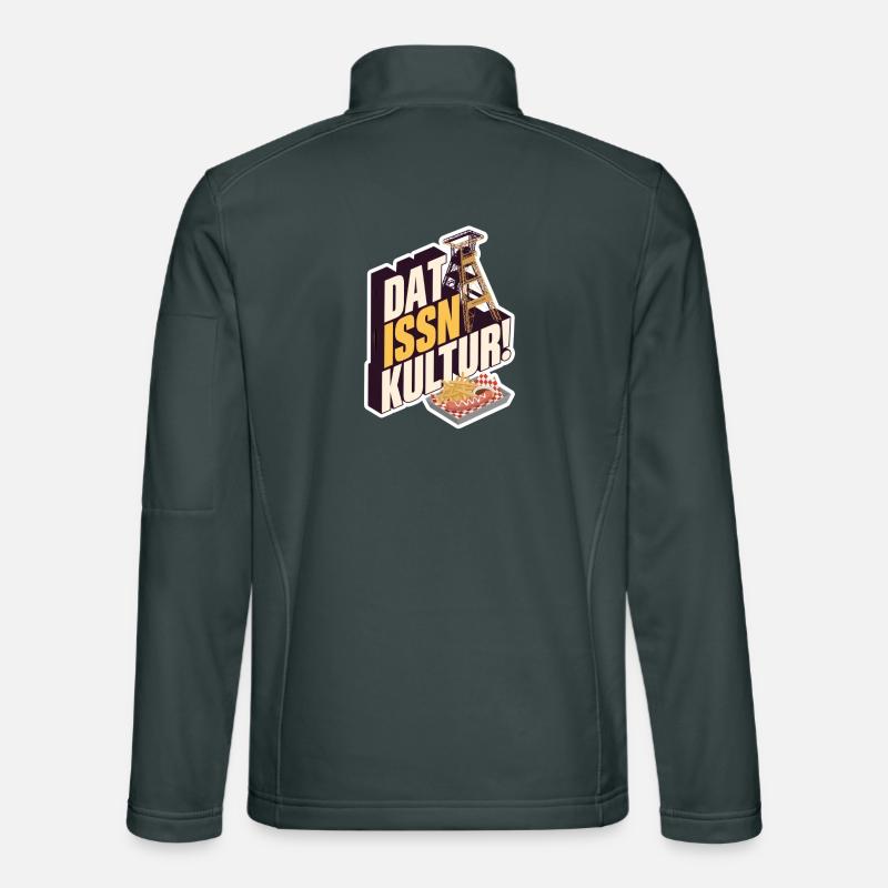 Dat Issn Kultur - Currywurst Unisex Softshelljacke