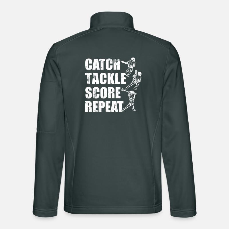 Lacrosse Game Unisex Softshell Jacket