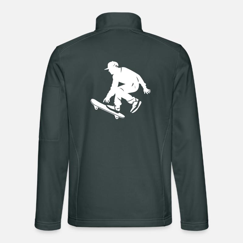 Garçon de planche à roulettes Veste en tissu softshell Unisexe