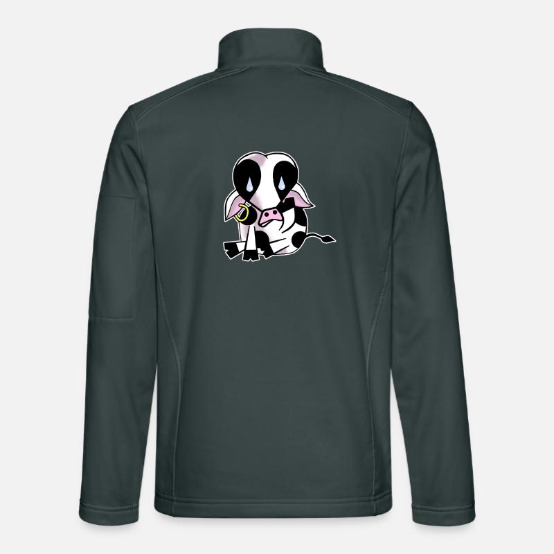 Sad cow Unisex Softshell Jacket